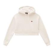 Dickies Stilren Cropped Hoodie Beige, Dam