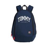 Tommy Jeans Stilren Ryggsäck för Vardagsbruk Blue, Herr