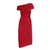 Diane Von Furstenberg Klänning Agustin Midi Red, Dam