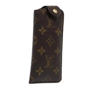 Louis Vuitton Vintage Pre-owned Canvas necessrer Brown, Dam