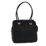 Celine Vintage Pre-owned Nylon handvskor Black, Dam