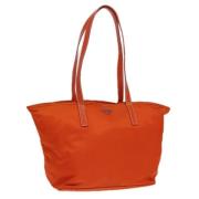 Prada Vintage Pre-owned Laeder totevskor Orange, Dam