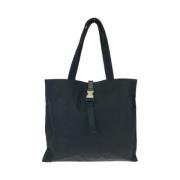 Prada Vintage Pre-owned Canvas totevskor Black, Dam