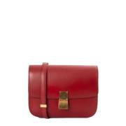 Celine Vintage Pre-owned Laeder celine-vskor Red, Dam