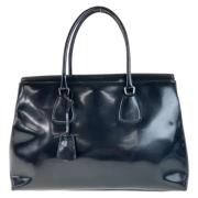 Prada Vintage Pre-owned Laeder totevskor Black, Dam