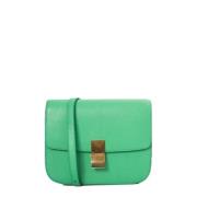 Celine Vintage Pre-owned Laeder celine-vskor Green, Dam