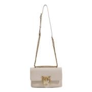 Pinko Mjuk Mini Läder Damväska Beige, Dam