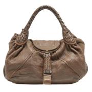 Fendi Vintage Pre-owned Laeder fendi-vskor Brown, Dam