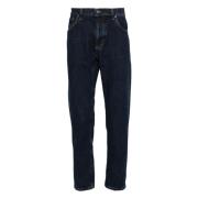 Dondup Marinblå Stretch Denim Jeans Blue, Herr