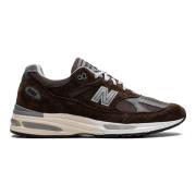 New Balance UK 991v2 Sneakers Brown, Dam