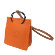 Hermès Vintage Pre-owned Laeder nyckelhllare Orange, Dam