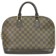 Louis Vuitton Vintage Pre-owned Canvas louis-vuitton-vskor Brown, Dam