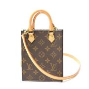 Louis Vuitton Vintage Pre-owned Canvas handvskor Brown, Dam