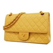 Chanel Vintage Pre-owned Laeder chanel-vskor Beige, Dam