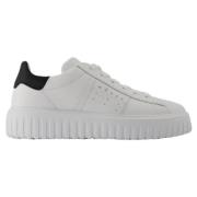 Hogan Laeder sneakers White, Dam