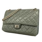 Chanel Vintage Pre-owned Laeder chanel-vskor Gray, Dam