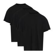 Fear Of God Svart Tee Pack för Män Black, Herr