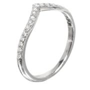 Tiffany & Co. Pre-owned Pre-owned Platina ringar Gray, Dam