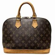 Louis Vuitton Vintage Pre-owned Canvas handvskor Brown, Dam