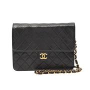 Chanel Vintage Pre-owned Laeder chanel-vskor Black, Dam