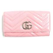 Gucci Vintage Pre-owned Laeder plnbcker Pink, Dam