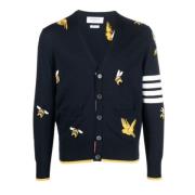 Thom Browne Cardigans Blue, Herr