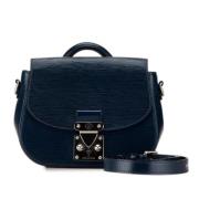 Louis Vuitton Vintage Pre-owned Laeder handvskor Blue, Dam