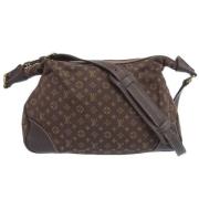 Louis Vuitton Vintage Pre-owned Canvas axelremsvskor Brown, Dam