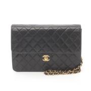 Chanel Vintage Pre-owned Laeder chanel-vskor Black, Dam