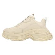 Balenciaga Polyester sneakers Beige, Herr