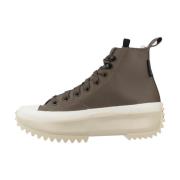 Converse Run Star Hike Hi Sneakers Brown, Dam