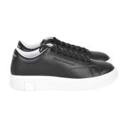 Emporio Armani Svarta höga sulor sneakers Black, Herr