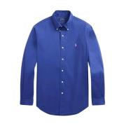 Ralph Lauren Bomullsskjorta Regular Fit Blue, Herr