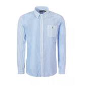 Ralph Lauren Cotton Oxford Slim Fit Skjorta Blue, Herr