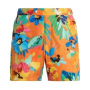 Ralph Lauren Blommiga badshorts Multicolor, Herr