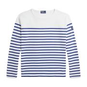 Ralph Lauren Randig Boatneck Skjorta Classic Fit Multicolor, Herr