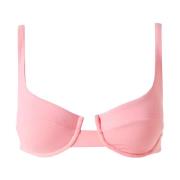 Melissa Odabash Rosa Bikini Topp med Underwire Pink, Dam