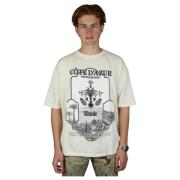 Rhude Vintage White Spegel Grafisk Tee White, Herr