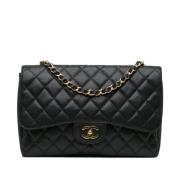 Chanel Vintage Pre-owned Laeder chanel-vskor Black, Dam