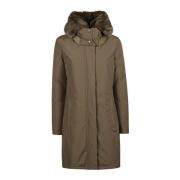 Woolrich Bridge Parka Jacka Green, Dam