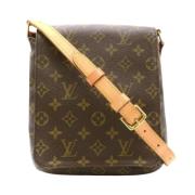 Louis Vuitton Vintage Pre-owned Canvas louis-vuitton-vskor Brown, Dam