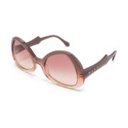 Marni Z20 ANU Ohia Brown Faded Sunglasses Brown, Dam