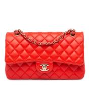 Chanel Vintage Pre-owned Laeder chanel-vskor Red, Dam