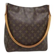 Louis Vuitton Vintage Pre-owned Canvas handvskor Brown, Dam