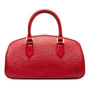 Louis Vuitton Vintage Pre-owned Laeder handvskor Red, Dam