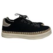 Chloé Pre-owned Pre-owned Bomull sneakers Black, Dam