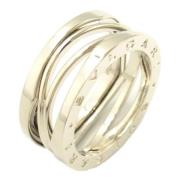 Bvlgari Vintage Pre-owned Vitt guld ringar Gray, Dam