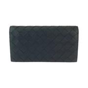 Bottega Veneta Vintage Pre-owned Laeder plnbcker Black, Dam