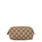 Gucci Vintage Pre-owned Canvas handvskor Beige, Dam