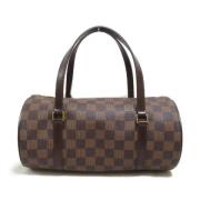 Louis Vuitton Vintage Pre-owned Canvas handvskor Brown, Dam